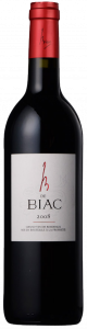 Red Wine - B de Biac - Château Biac